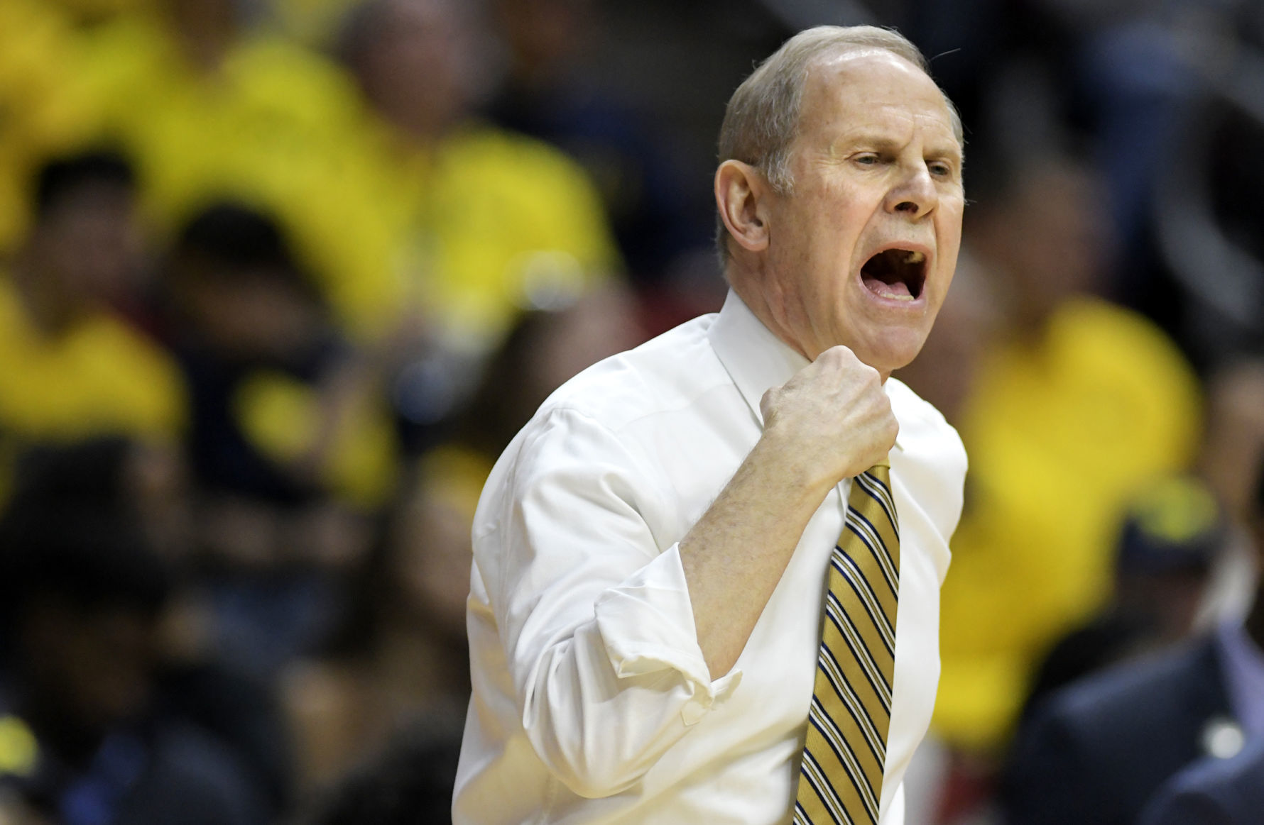 Michigan head coach John Beilein